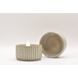 Stenro Lysestage til fyrfadslys