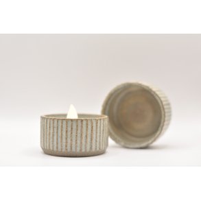 Stenro Lysestage til fyrfadslys